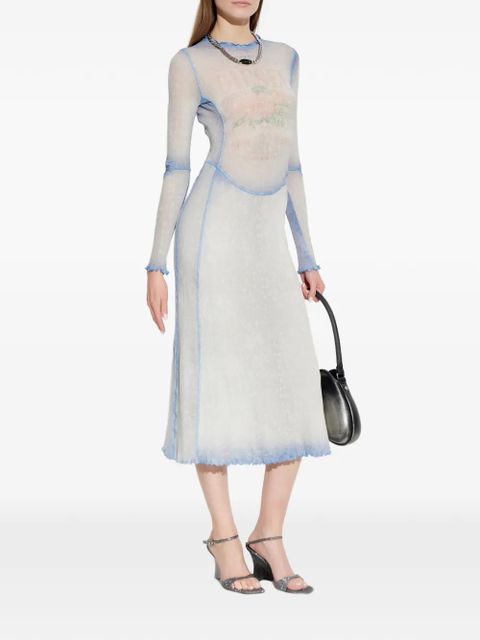 Diesel D-Anila floral print d-anila dress - Neutrals