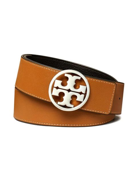 Tory Burch Miller reversible leather belt - Neutrals - zdjęcie produktu nr 2