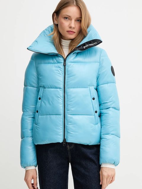 Save The Duck kurtka ISLA kolor niebieski przejściowa D39370W.LOVE21 - zdjęcie produktu nr 1