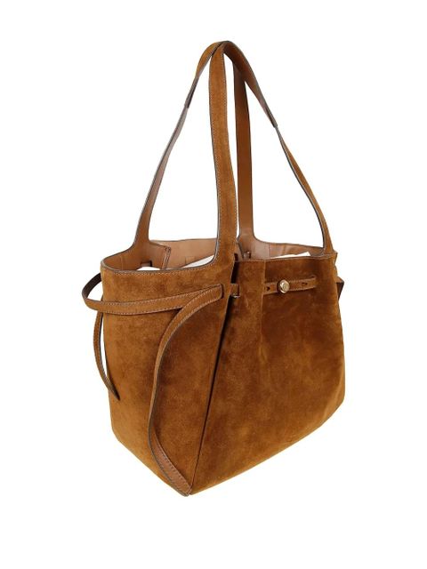 Tory Burch Romy leather tote bag - Brown