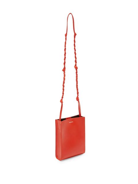 Jil Sander Tangle leather crossbody bag - Red