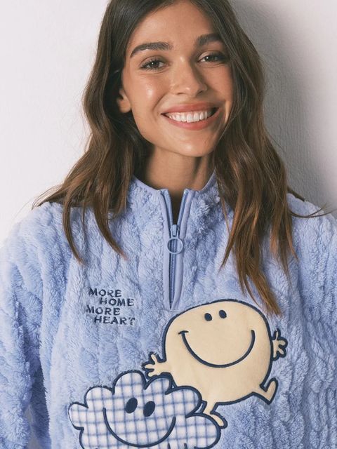 women'secret komplet piżamowy damska kolor niebieski 3132239 - zdjęcie produktu nr 2