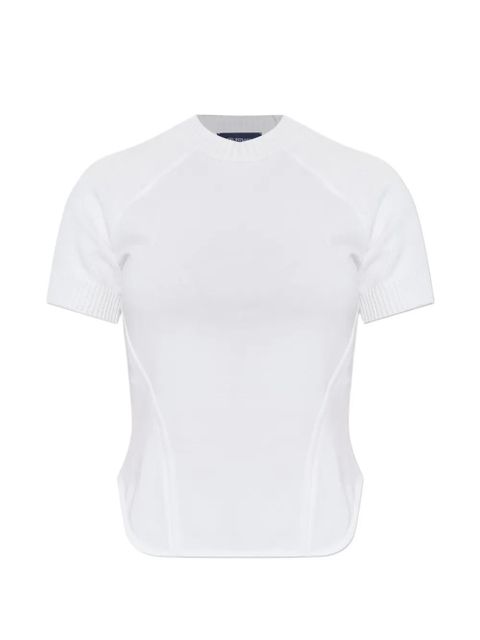Sportmax seam detail T-shirt - White - zdjęcie produktu nr 1
