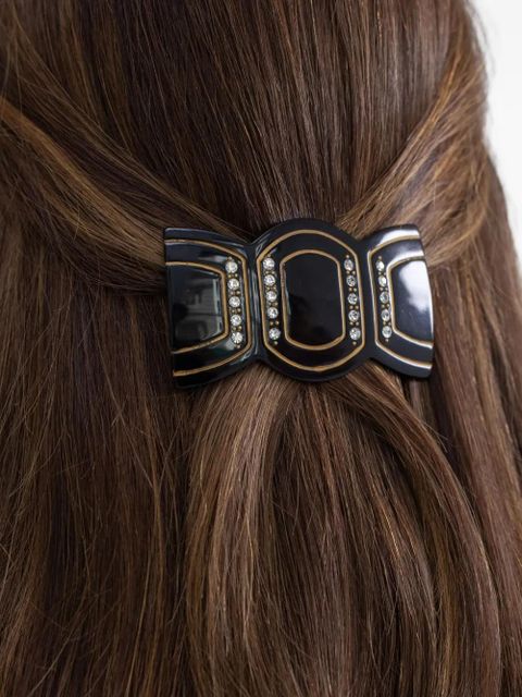 Jennifer Behr embellished hattie barrette - Black