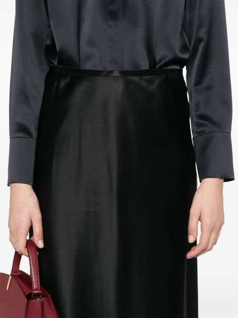 Max Mara Carnet midi skirt - Black