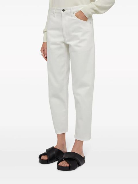 Jil Sander cropped straight-leg jeans - White - zdjęcie produktu nr 1
