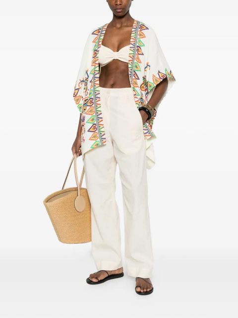 ETRO paisley-print cape - Neutrals - zdjęcie produktu nr 2