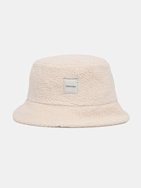 Calvin Klein kapelusz kolor beżowy LV04F5055G - zdjęcie produktu nr 1