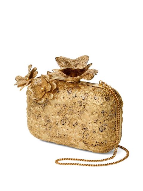 Jimmy Choo Cloud clutch bag - Gold