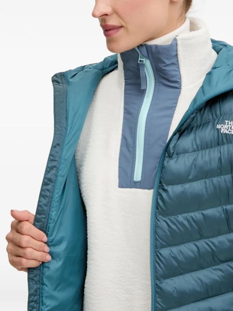 The North Face Huila hooded quilted parka coat - Blue