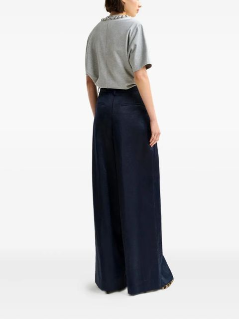 Essentiel Antwerp pleated trousers - Blue