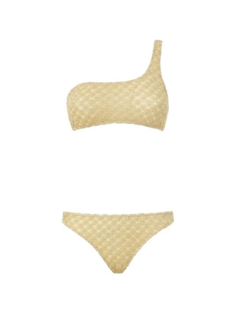Missoni one-shoulder bikini - Gold - zdjęcie produktu nr 1