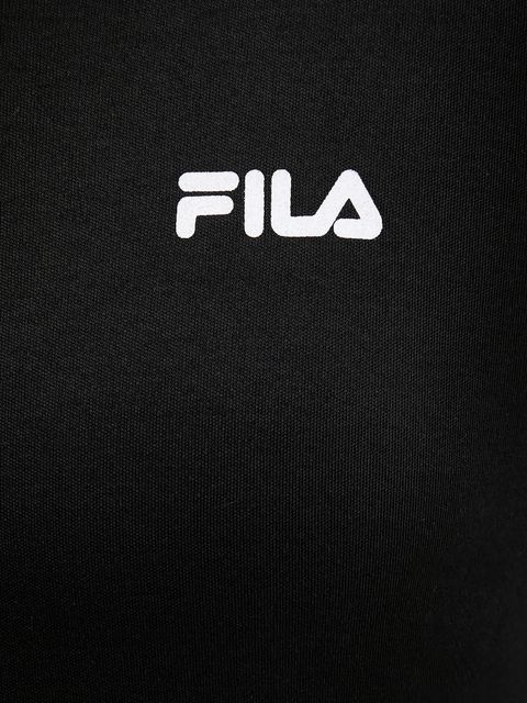 Fila piżama bawełniana kolor czarny bawełniana FPW4189