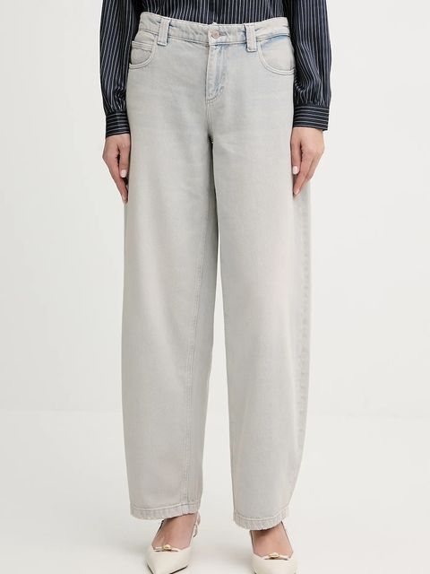 Guess jeansy damskie kolor niebieski W5YA2L D0974 - zdjęcie produktu nr 1