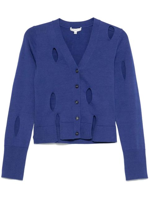 JW Anderson cut-out cardigan - Blue - zdjęcie produktu nr 1