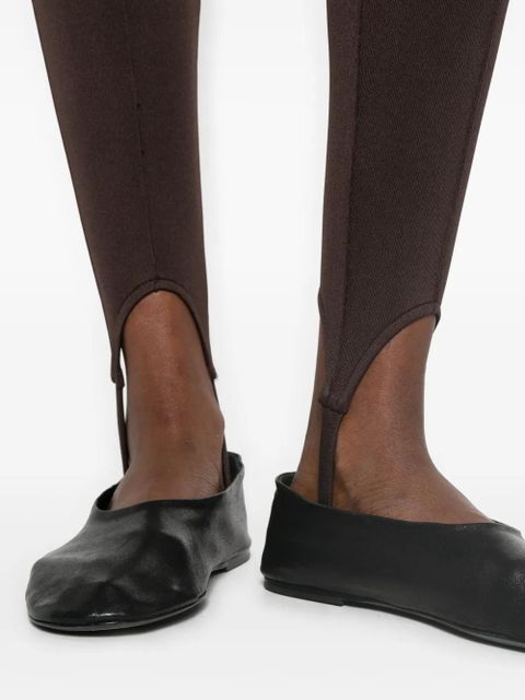 The Frankie Shop stirrup leggings - Brown