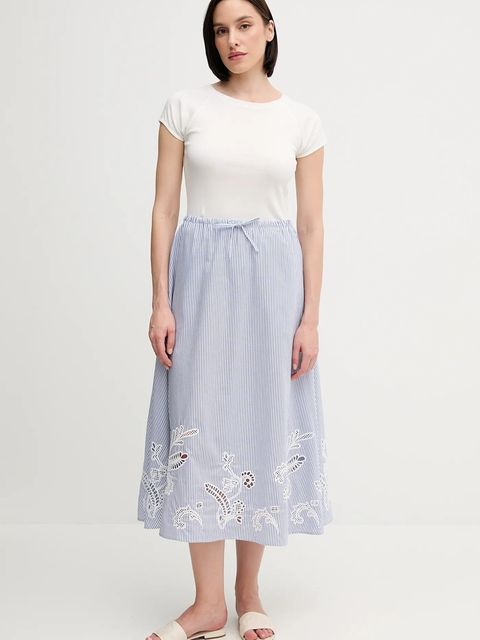 Tommy Hilfiger spódnica bawełniana - zdjęcie produktu nr 2