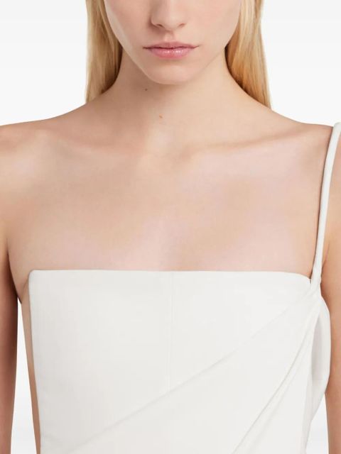 Courrèges Infinity midi dress - White