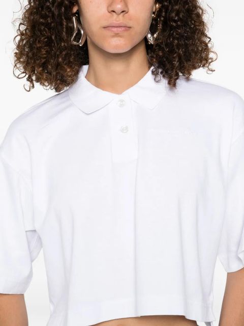 Alexander Wang short-sleeve polo shirt - White