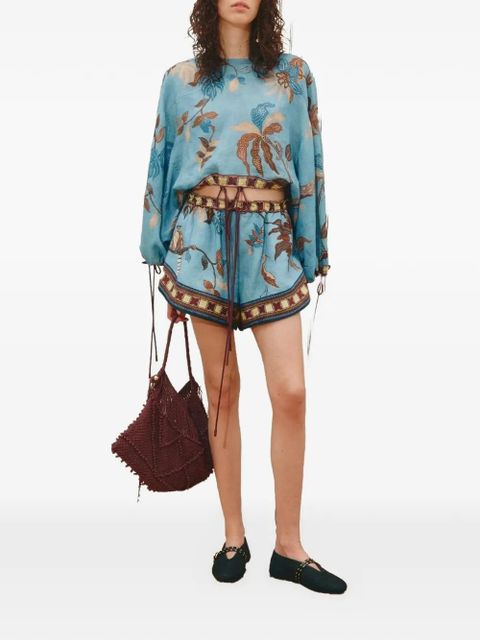 ALEMAIS Georgie blouse - Blue - zdjęcie produktu nr 2