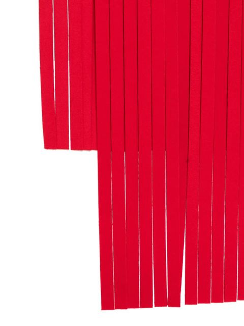 Sportmax Avocado scarf - Red