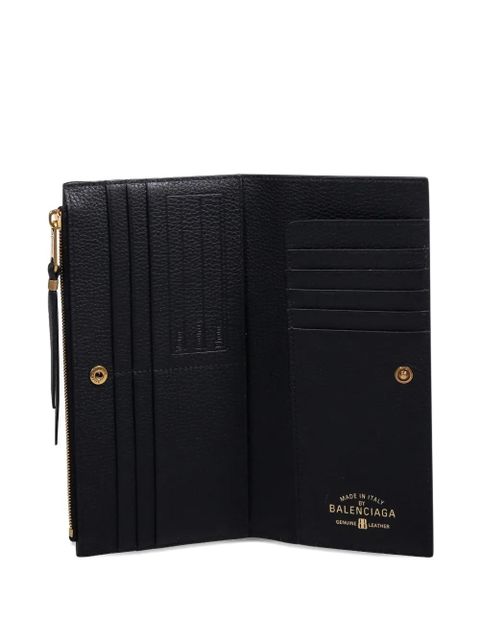 Balenciaga logo-print zipped wallet - Black - zdjęcie produktu nr 2