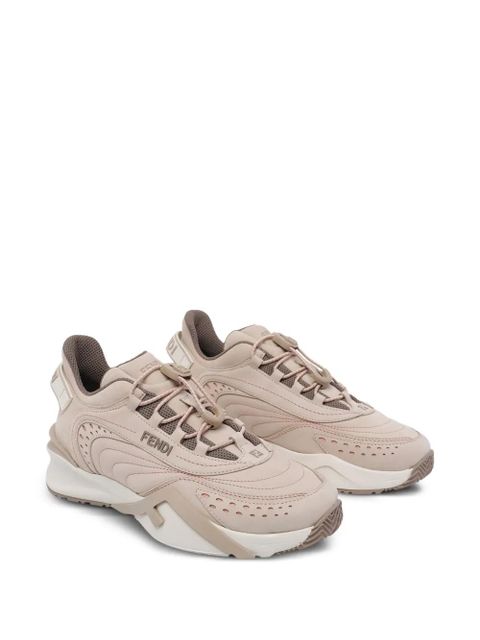 FENDI suede sneakers - Neutrals