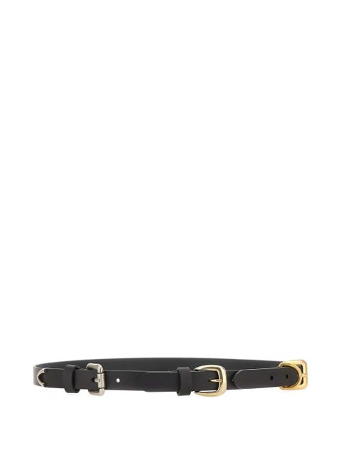 ETRO Interchangeable buckles leather belt - Black - zdjęcie produktu nr 1