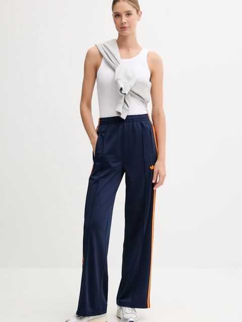 adidas Originals spodnie dresowe Firebird damskie kolor granatowy wzorzyste JW1229 - zdjęcie produktu nr 2