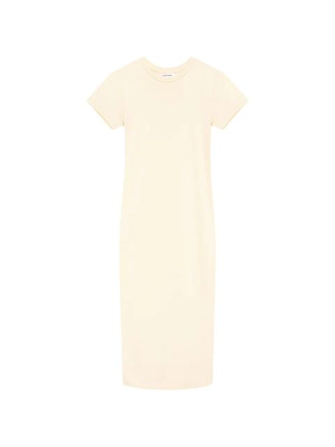 ANINE BING Wynne short-sleeved midi dress - Yellow - zdjęcie produktu nr 1