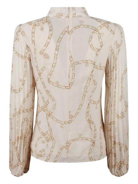 ZIMMERMANN Sunray pleated shirt - Neutrals