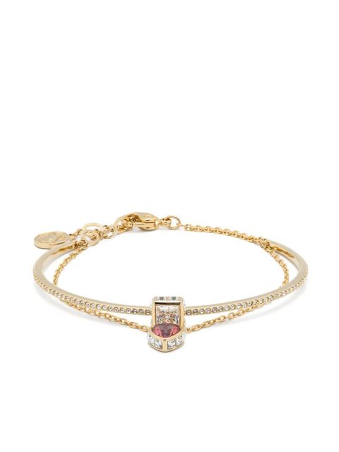 Swarovski Chroma zirconium-embelllished bangle - Gold - zdjęcie produktu nr 1