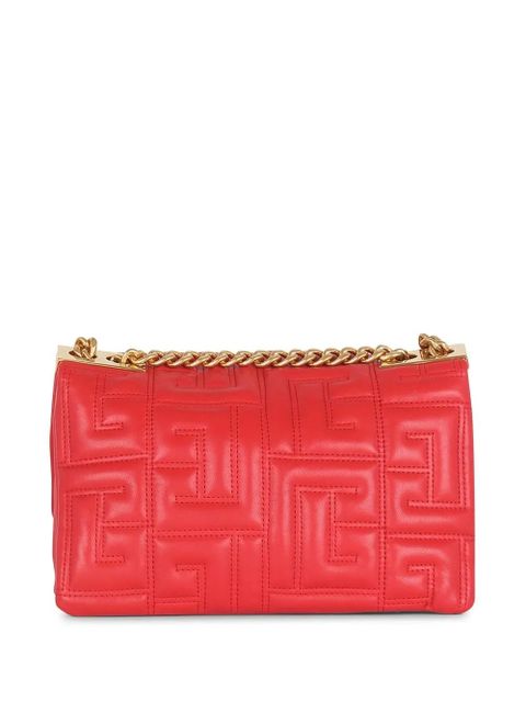 Balmain small 1945 Soft quilted crossbody bag - Red