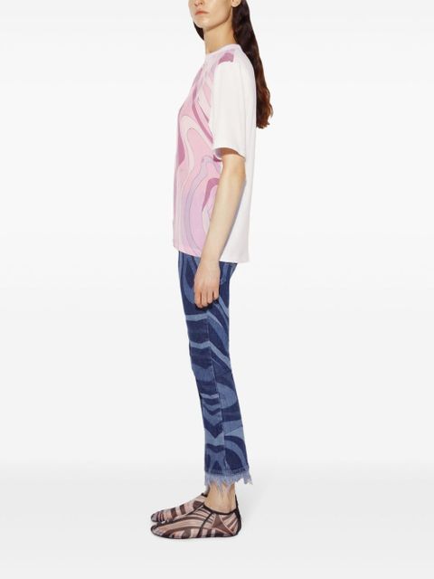 PUCCI Marmo-print t-shirt - Pink