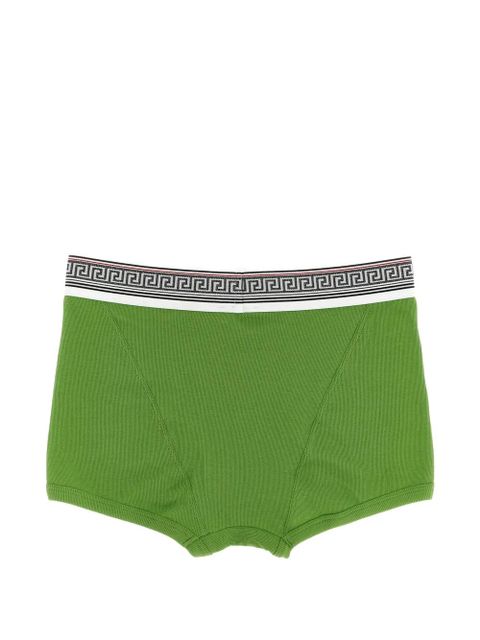 Versace Greca ribbed boxers - Green - zdjęcie produktu nr 2