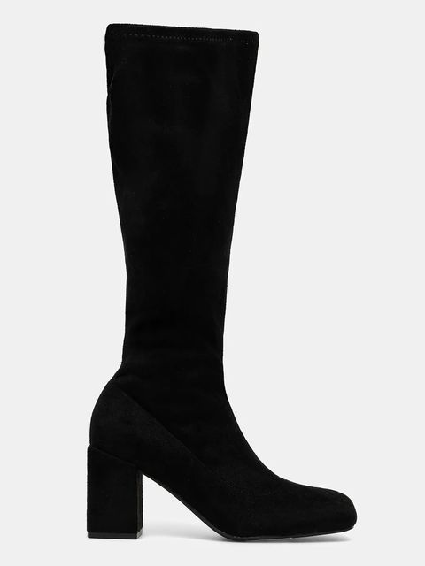 Medicine kozaki damskie kolor czarny na słupku - zdjęcie produktu nr 2