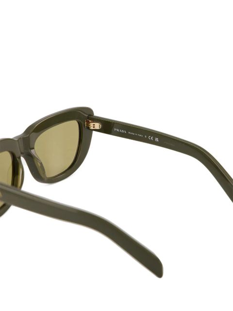 Prada Eyewear rectangle-frame sunglasses - Green