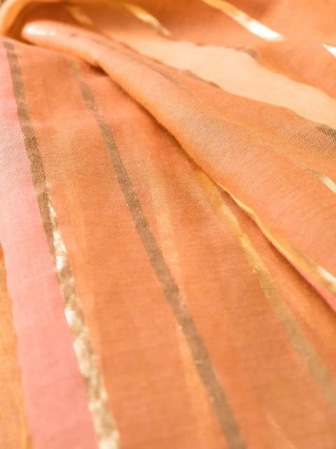 ZIMMERMANN striped wide-leg trousers - Orange