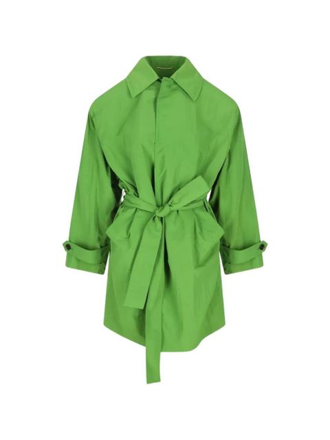 Saint Laurent belted coat - Green - zdjęcie produktu nr 1