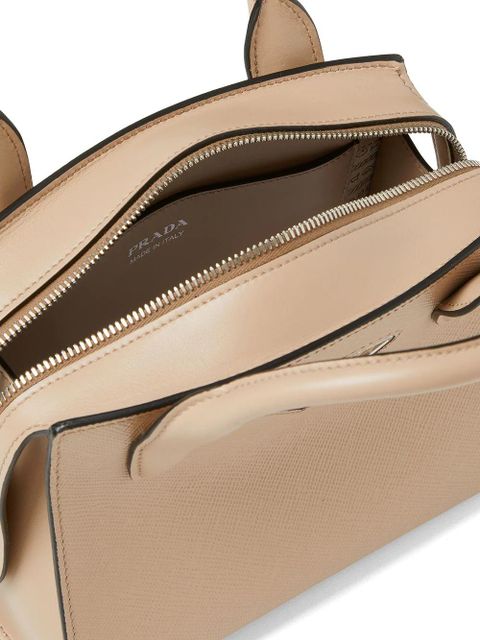 Prada small Kristen tote bag - Neutrals
