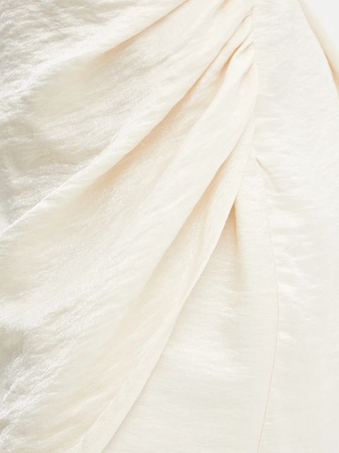 Morgan sukienka kolor beżowy mini prosta