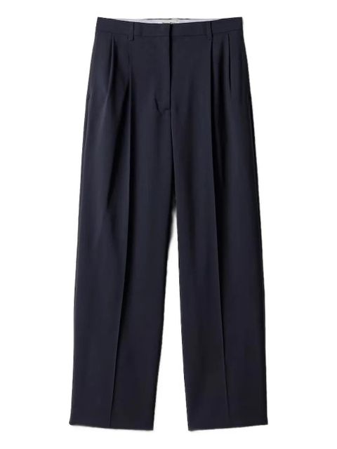Miu Miu pleated trousers - Blue - zdjęcie produktu nr 1