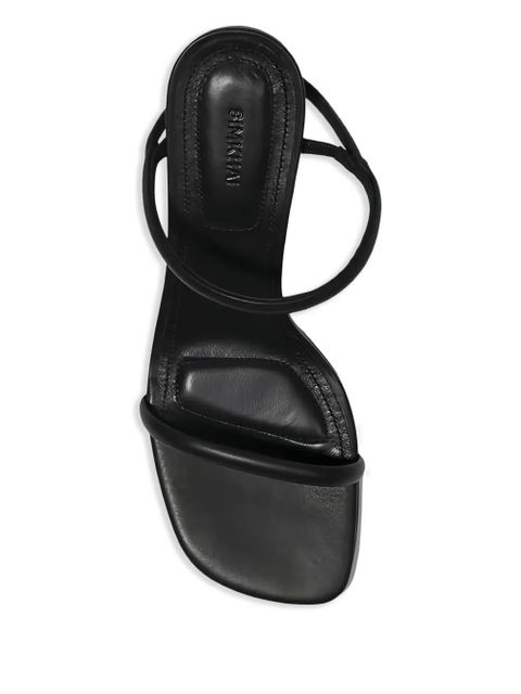 Simkhai 65mm Siren strap sandals - Black