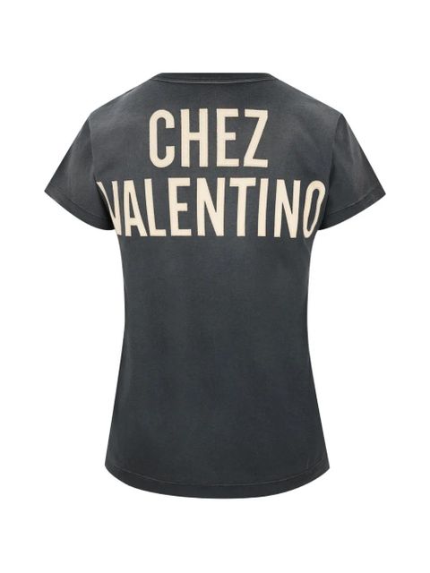 Valentino Garavani crew-neck printed T-shirt - Grey - zdjęcie produktu nr 2