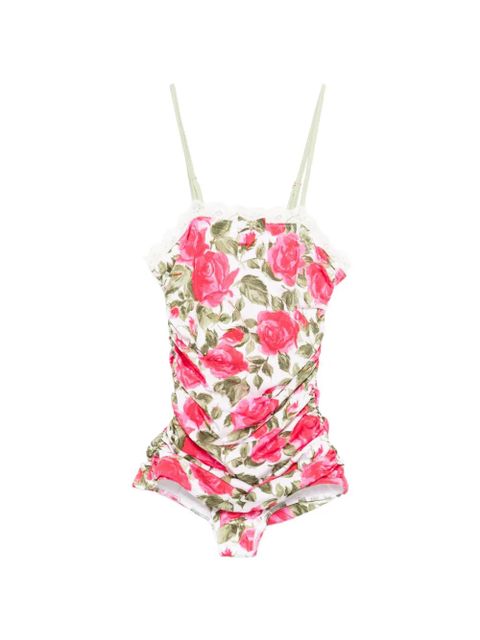 Chloé floral lace bodysuit - White - zdjęcie produktu nr 1