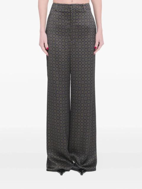 Saint Laurent patterned trousers - Grey - zdjęcie produktu nr 1