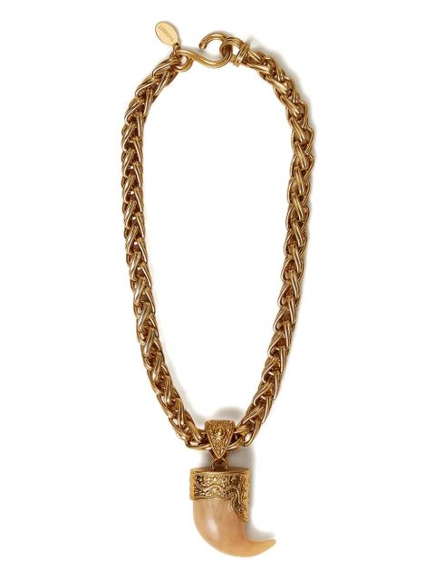 TWINSET horn-pendant necklace - Yellow - zdjęcie produktu nr 1