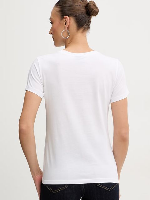 Armani Exchange t-shirt bawełniany - zdjęcie produktu nr 2