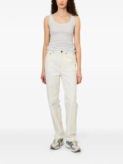 American Vintage Massachusetts scoop-neck tank top - Grey