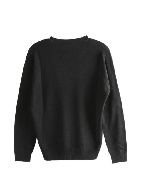 The Row Numi V-neck long-sleeve top - Black - zdjęcie produktu nr 2